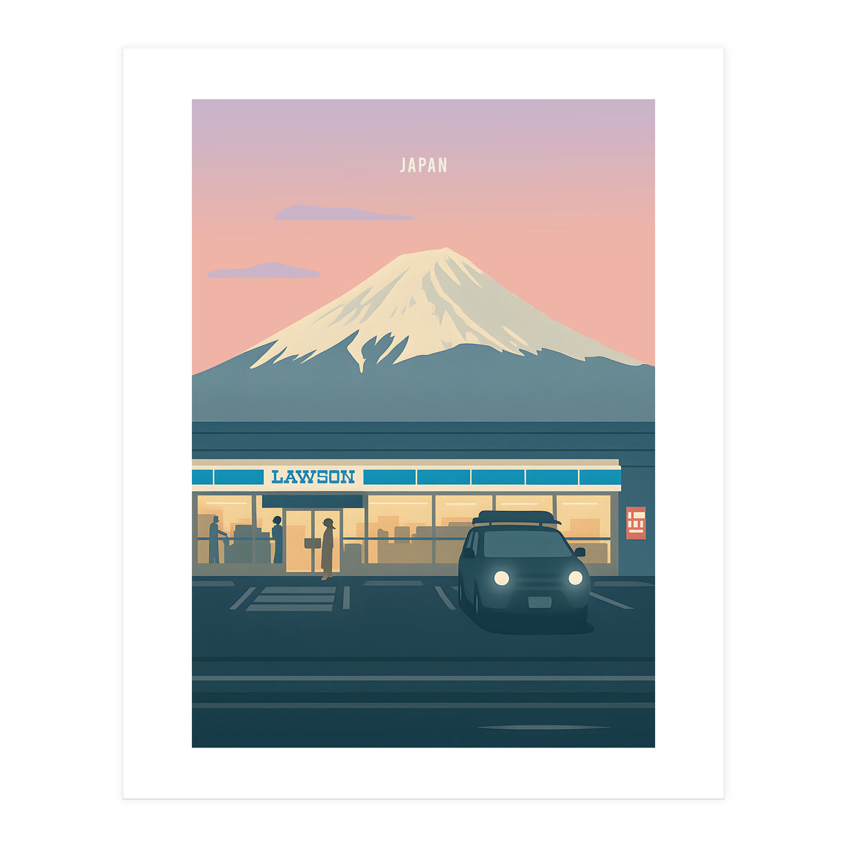 Mount Fuji Japan  (Print Only)