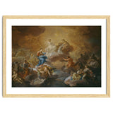 Corrado Giaquinto / 'La Santísima Trinidad, la Virgen y santos', 1755-1756, Italian School. thumbnail