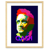 Johnny Cash Country Singer Pop Art WPAP thumbnail