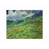 VINCENT VAN GOGH: Landscape from Saint-Rémy. Date/Period: 1889. Painting. Oil on canvas. (Print Only) thumbnail