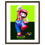 Super Mario Cartoon Character Pop Art thumbnail