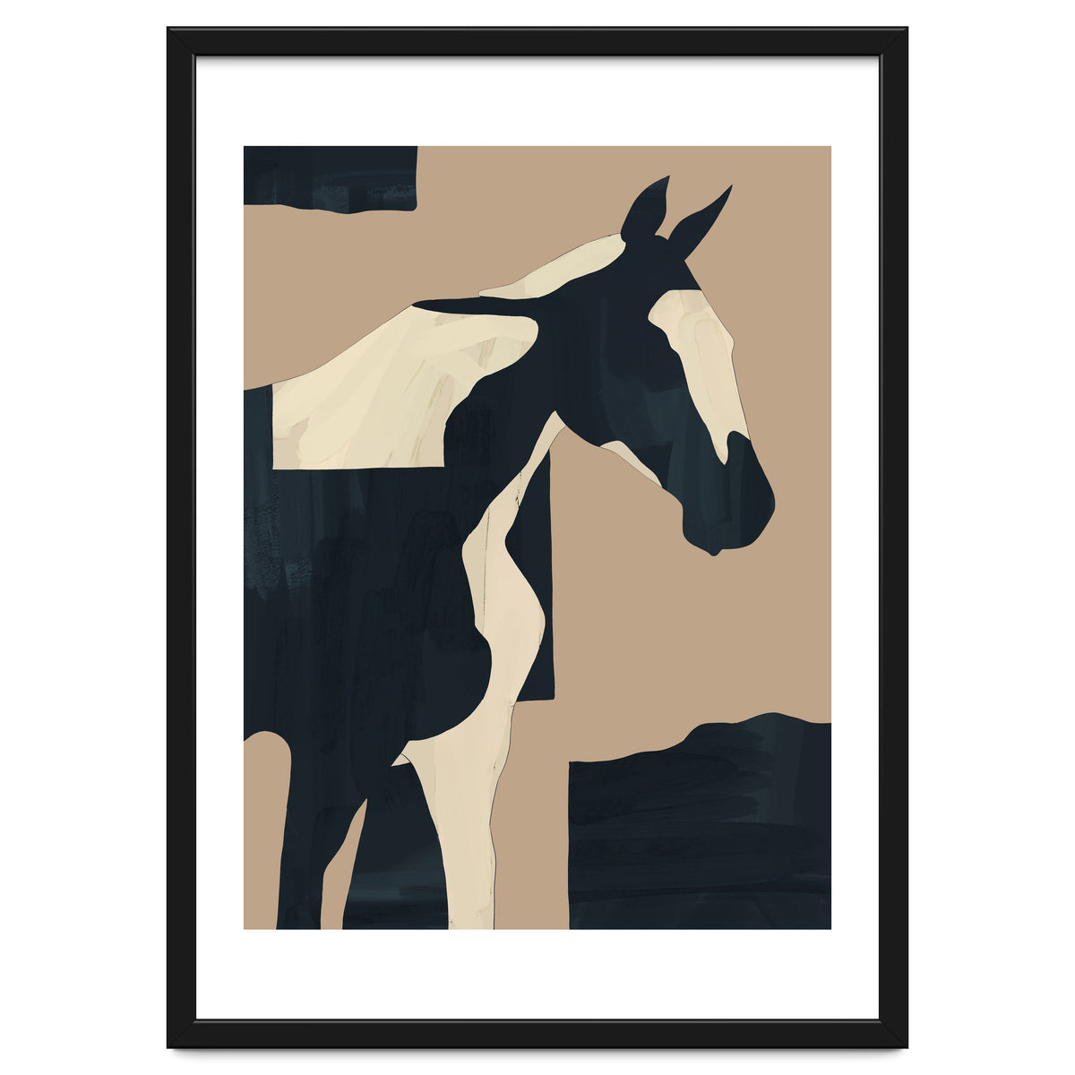 Abstract Minimal Horse 7