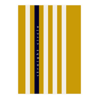 expectant iteration straight circle (Print Only)