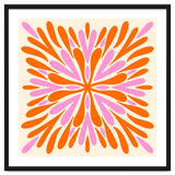 Symmetry Petals - pink and orange thumbnail