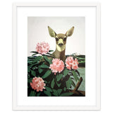 Japan, Doe in Blossom Bush thumbnail