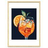 Hawaiian Cocktail, Fresh Orange Fruity Mimosa, Pop Of Color Food Bohemian Eclectic Modern Drink thumbnail