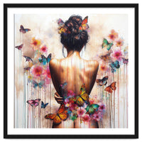 Butterfly Garden Back Portrait