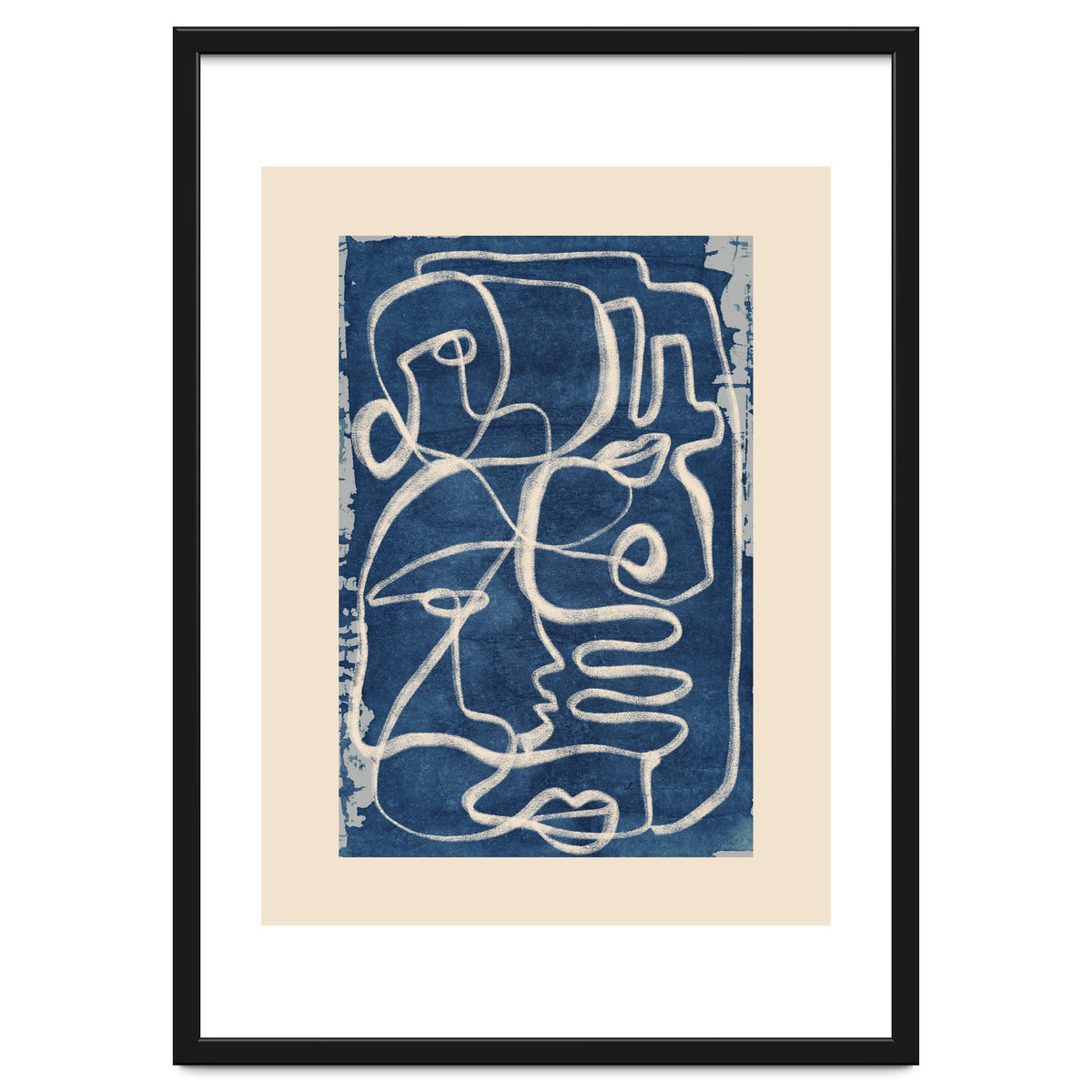 Bound By Line (indigo)