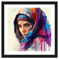 Vivid Veil Side Portrait