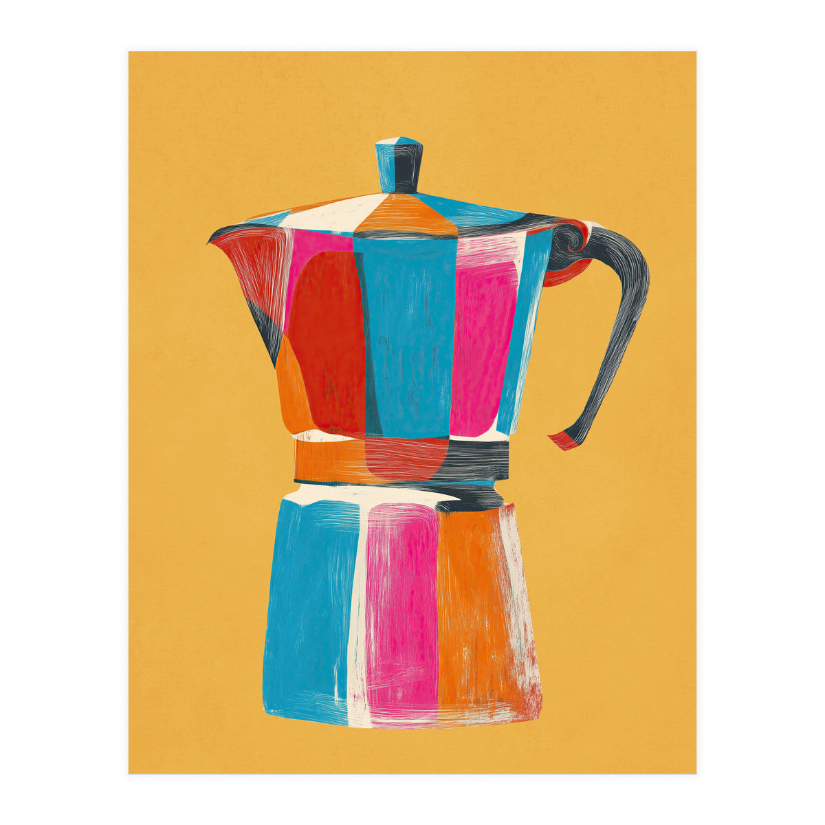 Color Block Moka (Print Only)