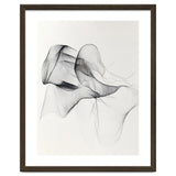 Abstract Black And White Flowing Lines Art thumbnail