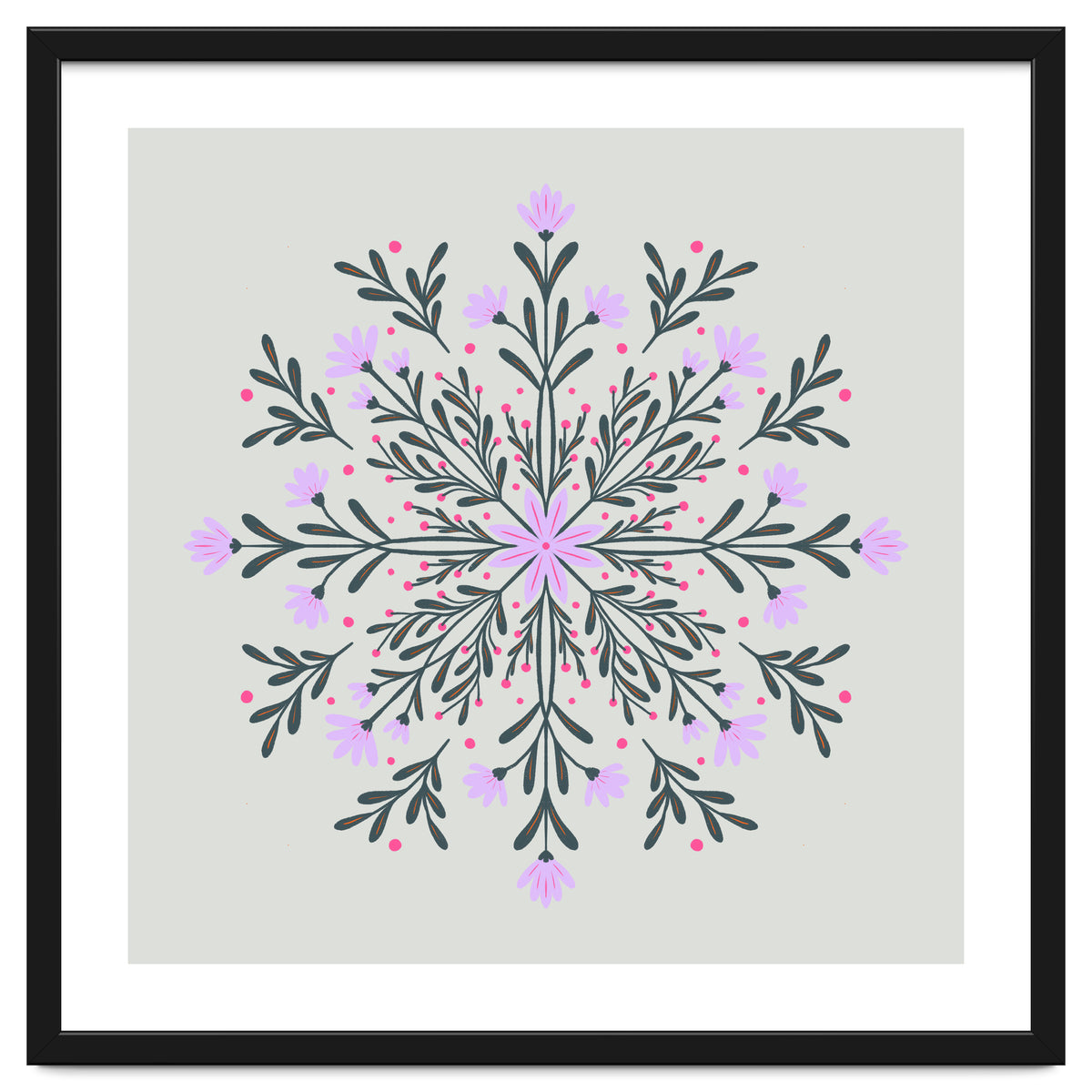 Spring Flowers Mandala