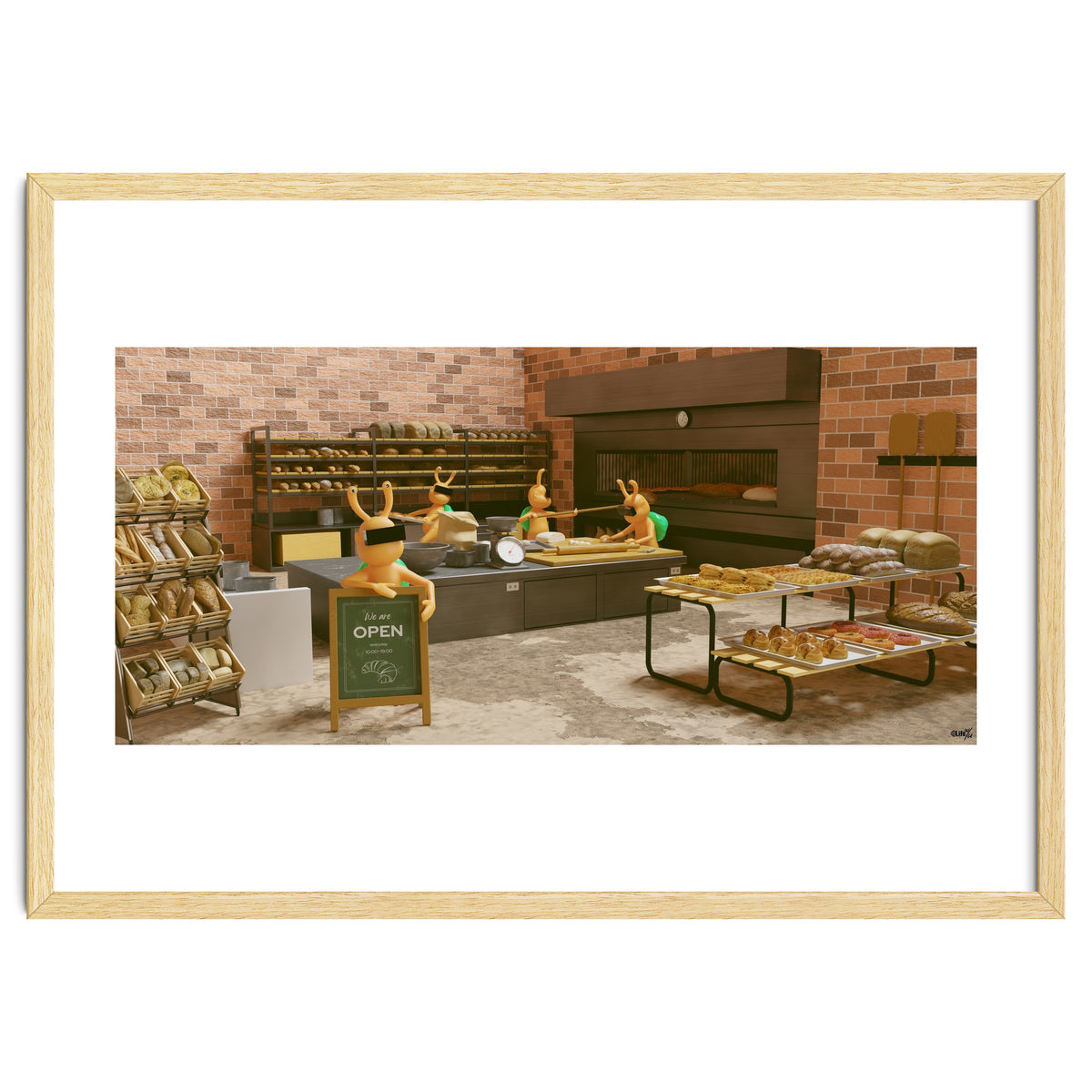 Bakery "Open Everyday" (Lwuba 033 Bakery 04)