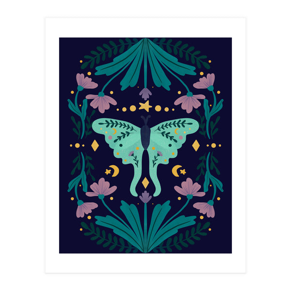 Mystical Series – Luna Moth (Print Only)