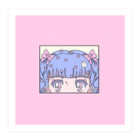 Dream Girl - Pastel Colors and Cute Stars (Print Only)