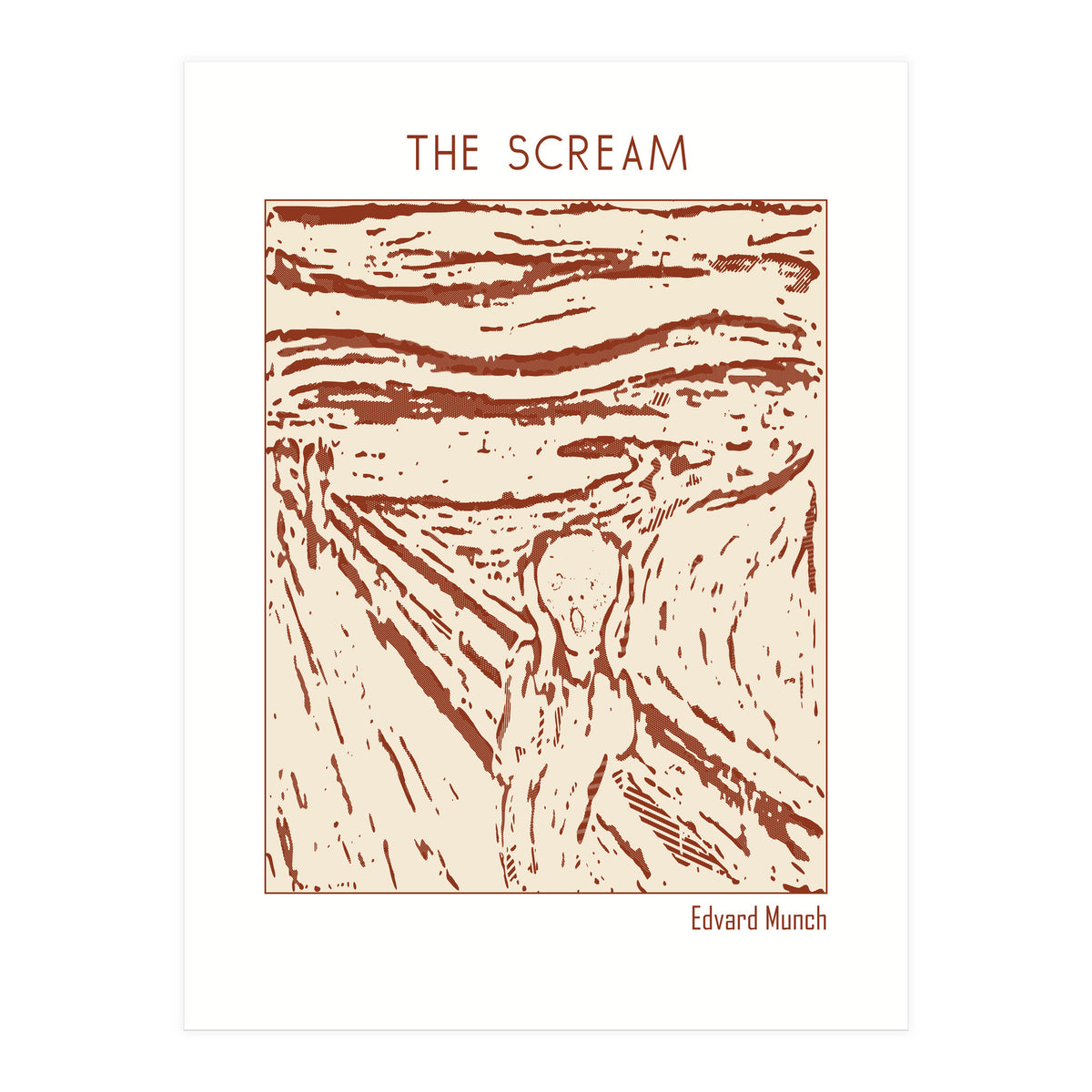 The Scream – Edvard Munch (Print Only)
