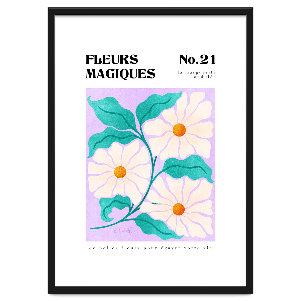 Magical Flowers No.21 Wavy Daisy