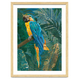 Macaw in the jungle thumbnail