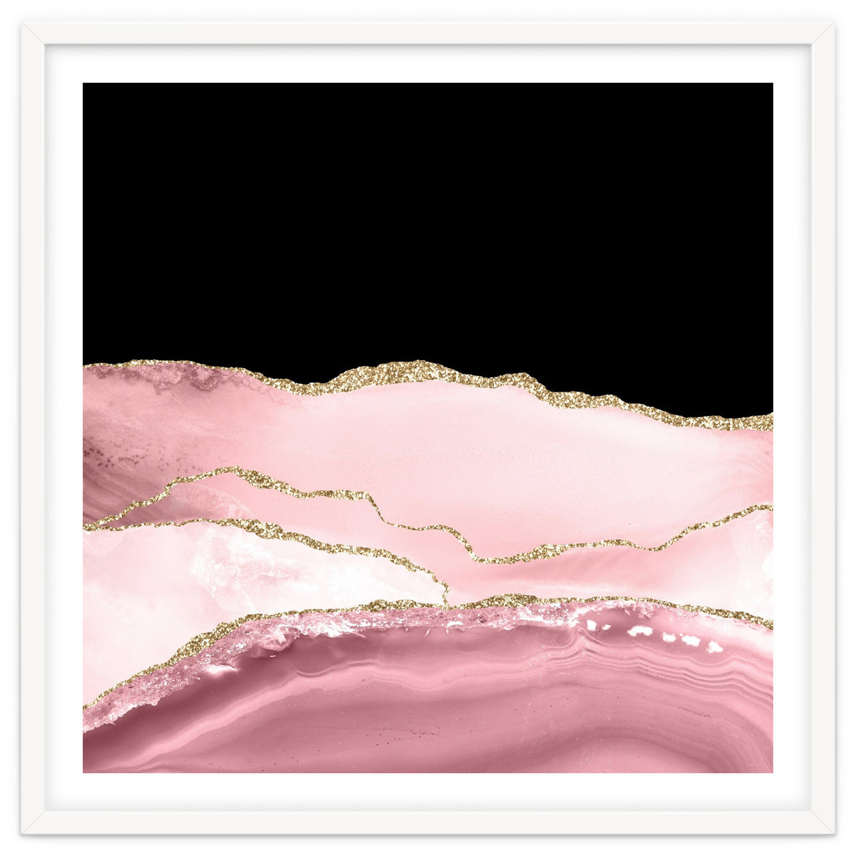 Blush & Gold Agate Texture 02