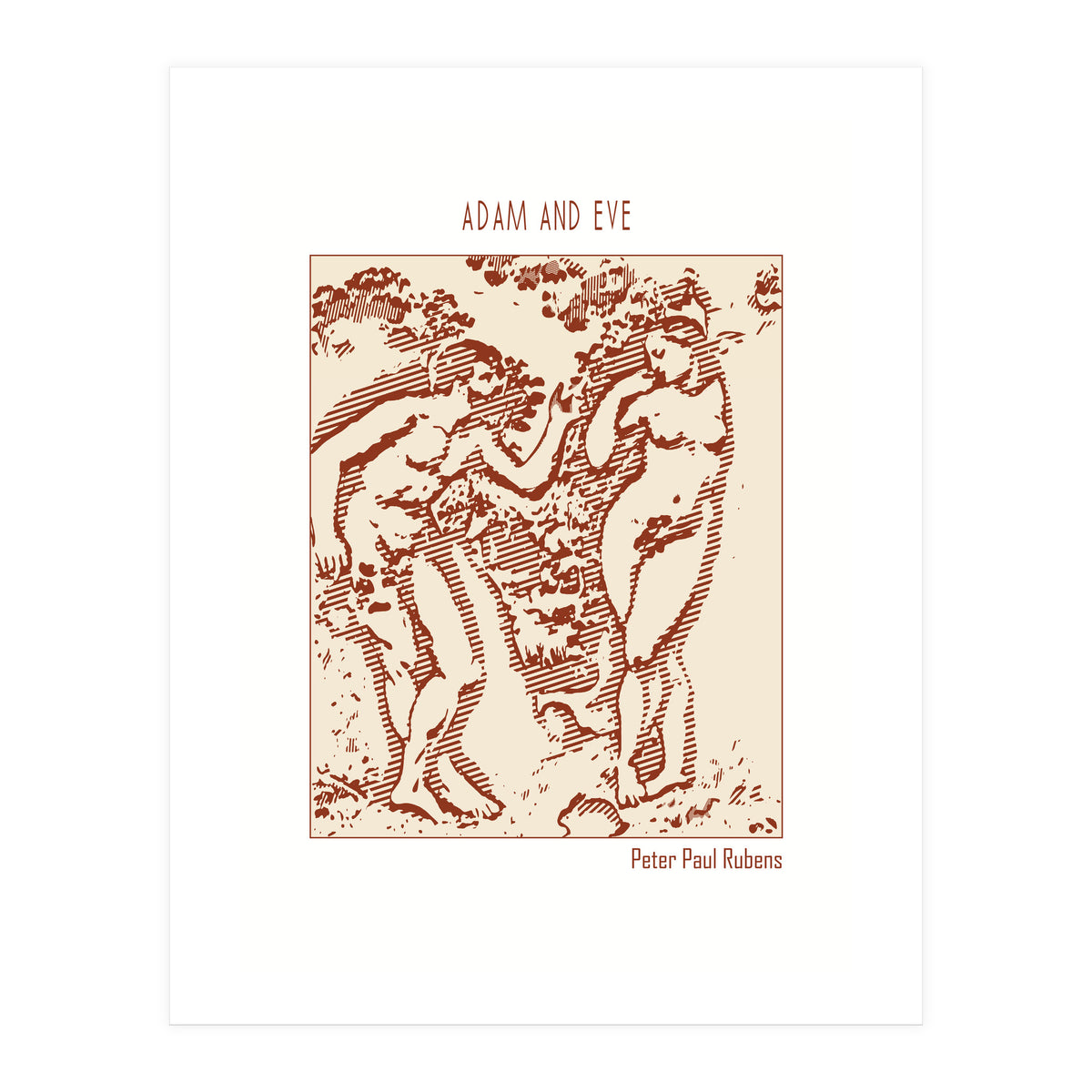 Adam And Eve   (Print Only)
