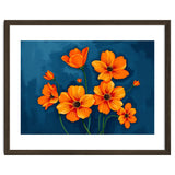 Orange Blue Flower thumbnail