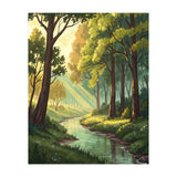 Golden Hour Stream (Print Only) thumbnail