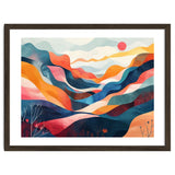 Abstract Mountain Landscape Art thumbnail