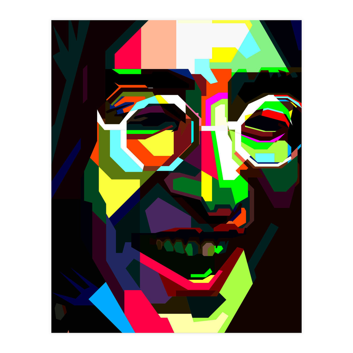 John Lennon Legend Pop Art WPAP (Print Only)