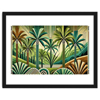 Tropical Art Deco Oasis
