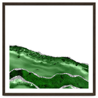 Green & Silver Agate Texture 06