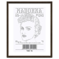 Receipt Art Madonna