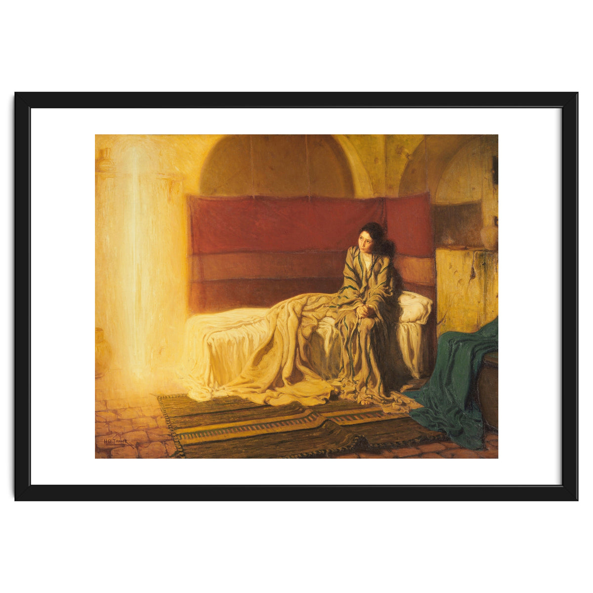 Henry Ossawa Tanner – The Annunciation | Iconic Religious Masterpiece in luminous realism