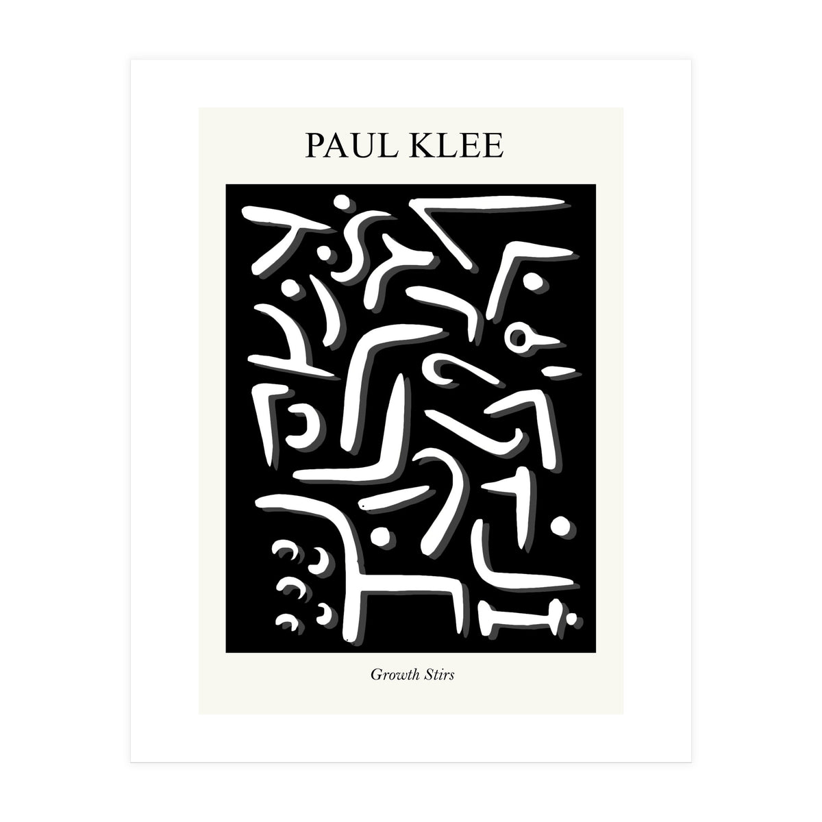 Growth Stirs — Inspired by Paul Klee (Print Only)