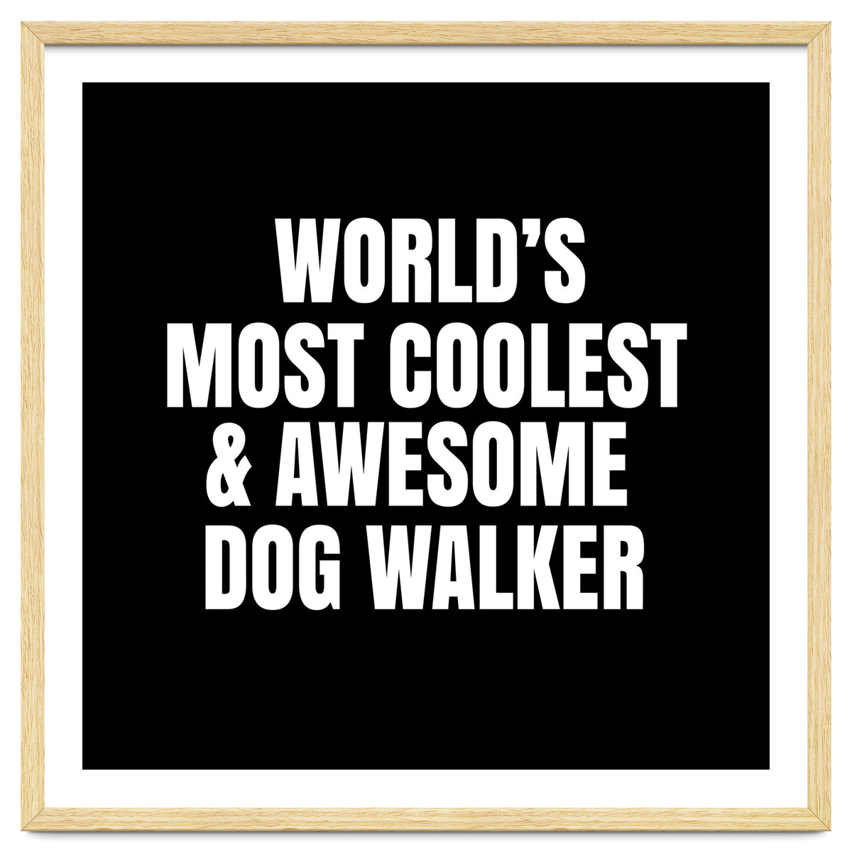 World's most coolest and awesome dog walker