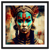 Armored Warrior Woman Portrait thumbnail