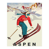 Aspen Ski Girl (Print Only) thumbnail