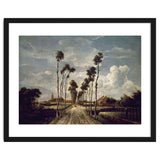 'The Avenue at Middelharnis', 1689, Oil on canvas, 103 x 141 cm. thumbnail