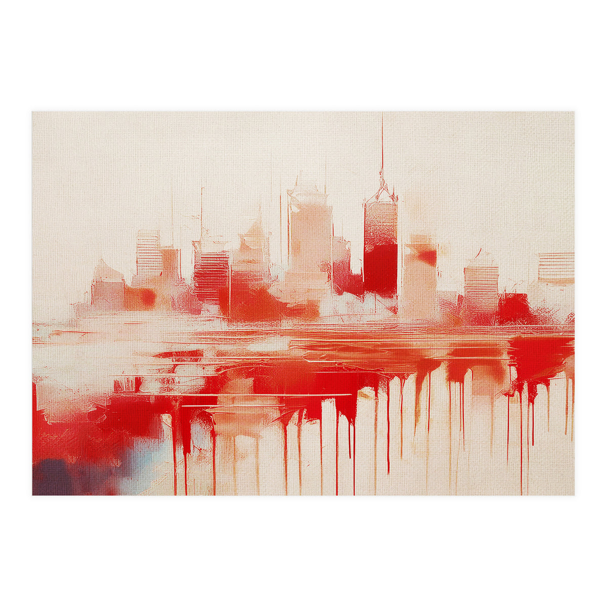 Buildings At Dusk 01 (Print Only)