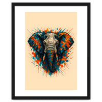 Elephant Animal Watercolor