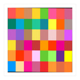 Colorful Rainbow Squares Patch (Print Only) thumbnail