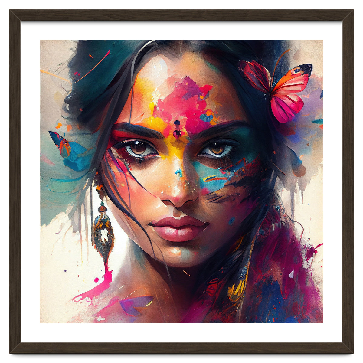 Festival Glow Hindu Portrait