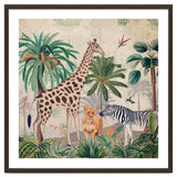 Vintage Fantasy African Animals Safari thumbnail