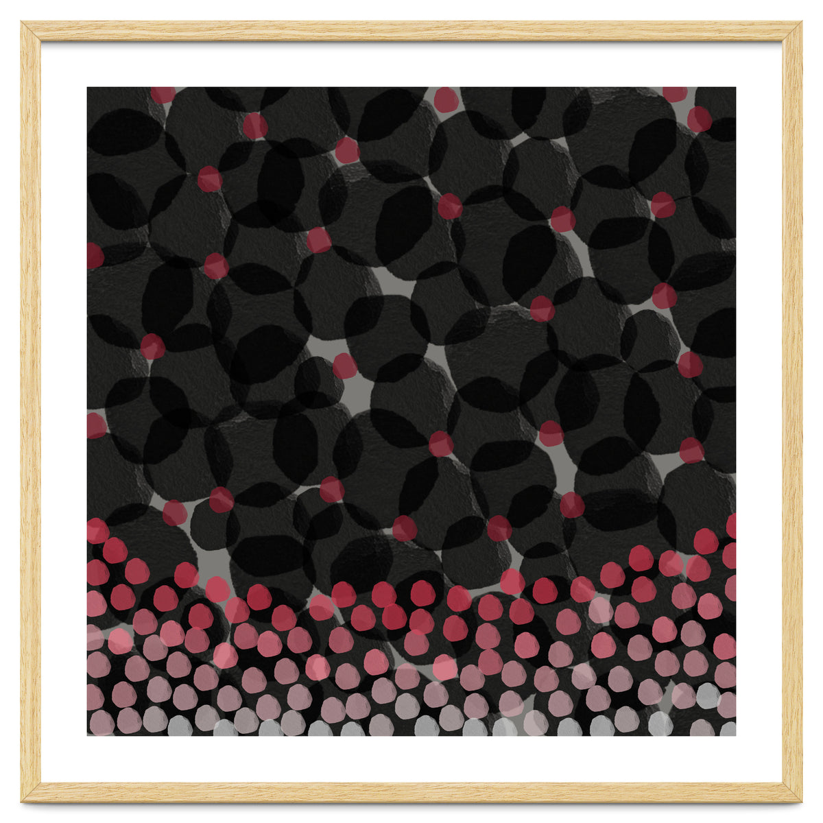 Dark Watercolor Florals