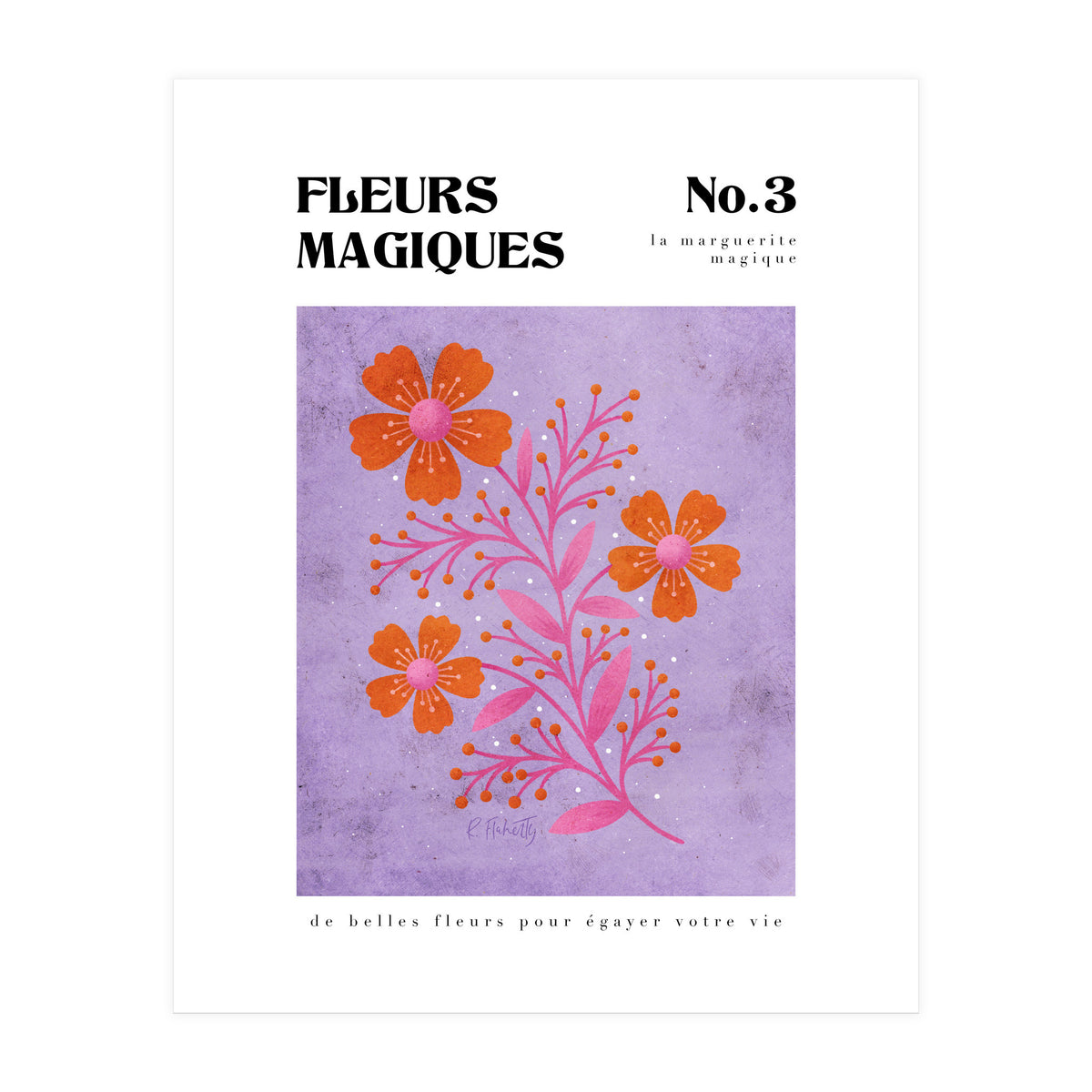 Magical Flowers No.3 Magic Daisy (Print Only)