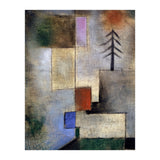 Paul Klee Small Fir Tree Abstract Painting (Print Only) thumbnail