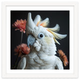 Beautiful Cockatoo Parrot With Yellow Crest thumbnail