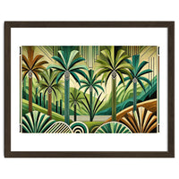 Tropical Art Deco Oasis