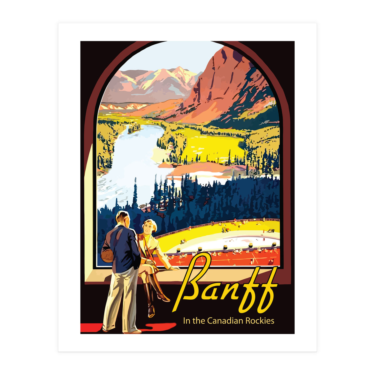 Banff, Alberta, Canada (Print Only)