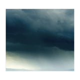 Storm Rain Clouds Watercolor Painting Blue Minimal Dark Sky Graphic (Print Only) thumbnail