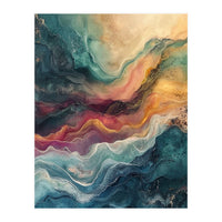 Abstract Fluid Marble (Print Only)